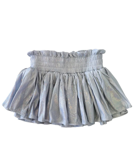 Plisse Shine Skort
