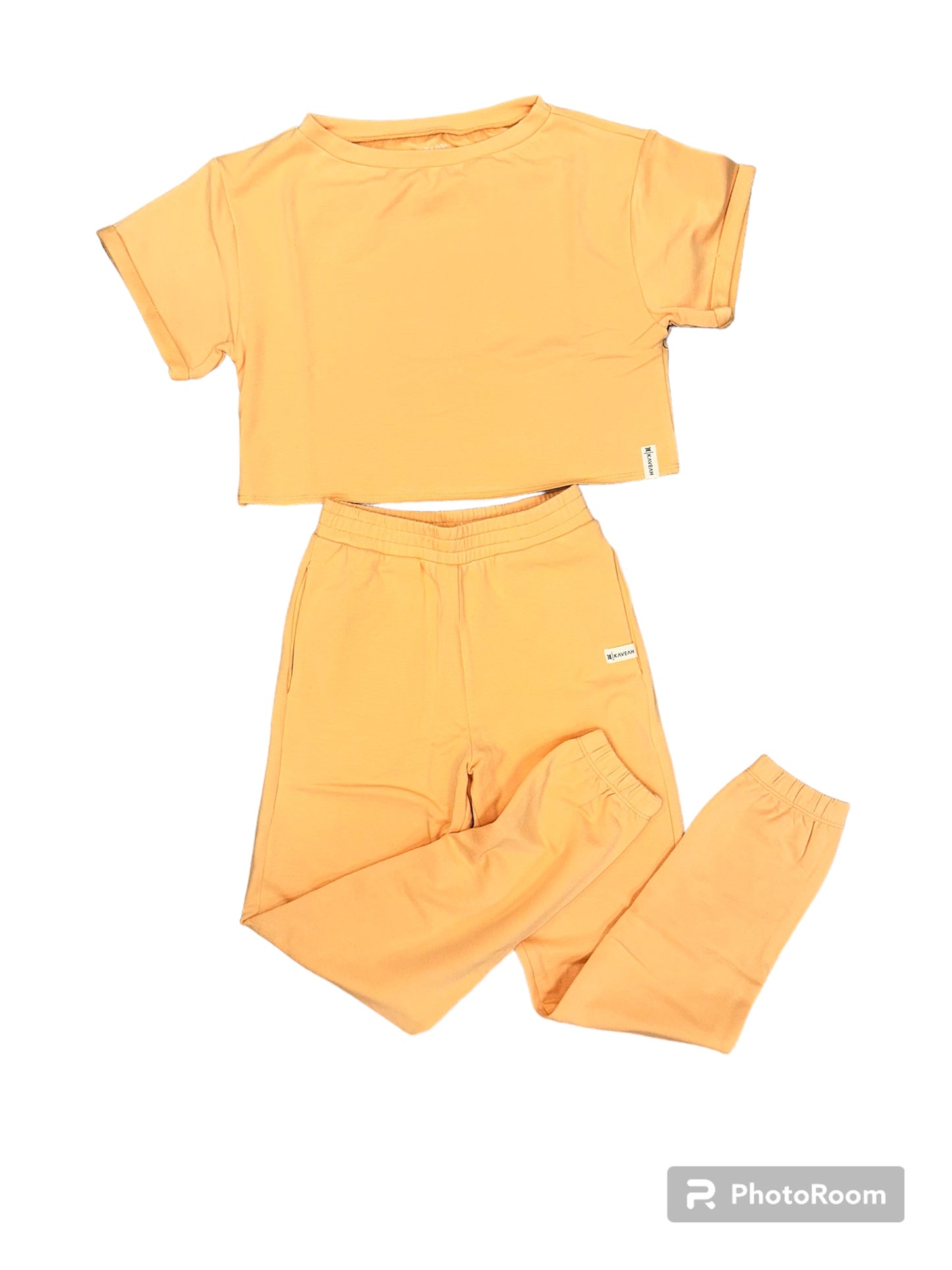 KAVEAH French Terry Boxy Crop