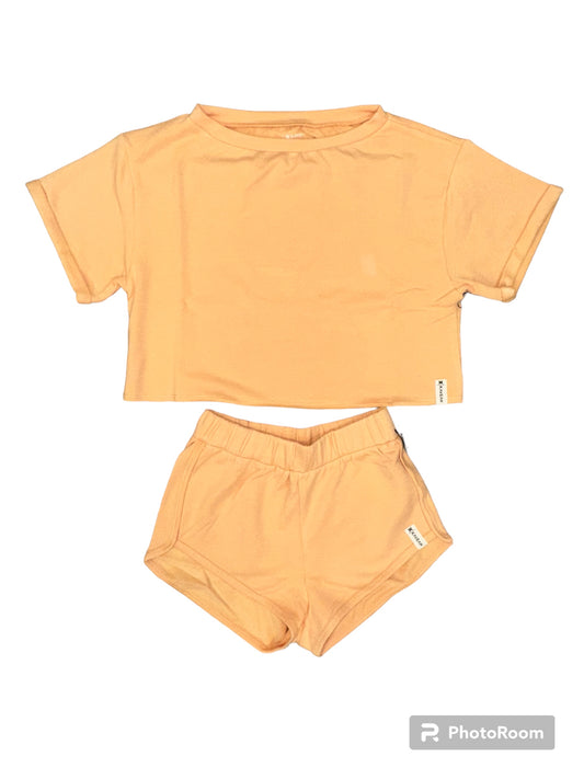 KAVEAH French Terry Boxy Crop