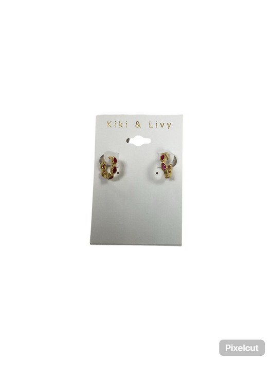 Gold Snug Hoops