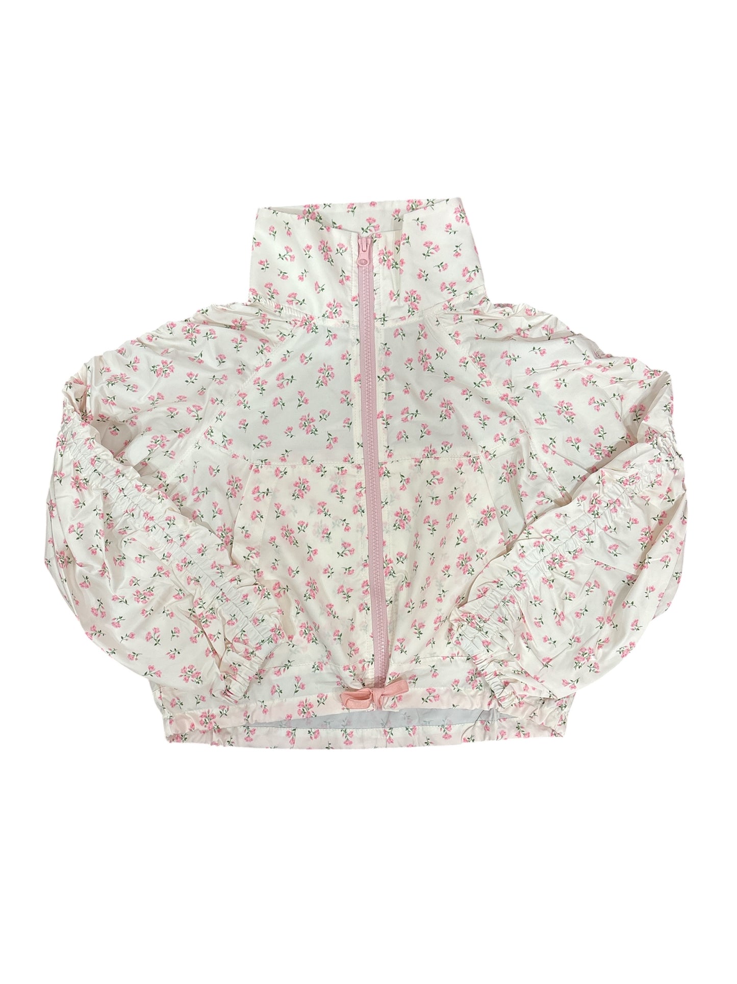 Floral Print Windbreaker