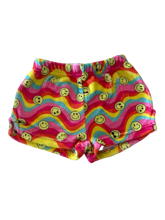 Preppy Goose groovy smiles plush shorts