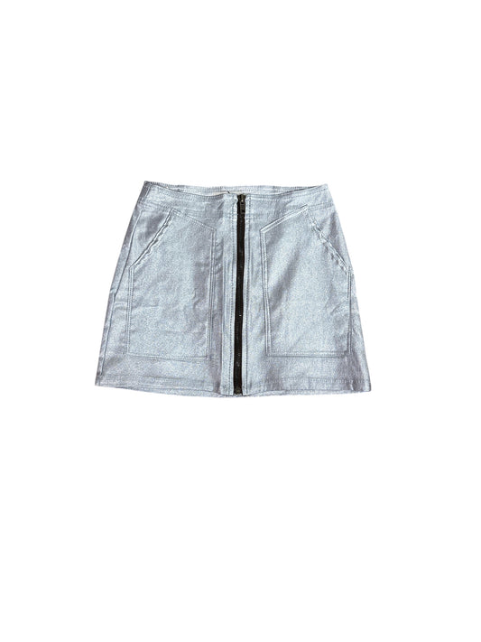 If So Metallic Skirt