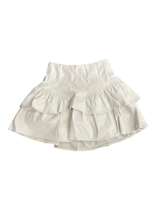 If So Faux Leather Skort
