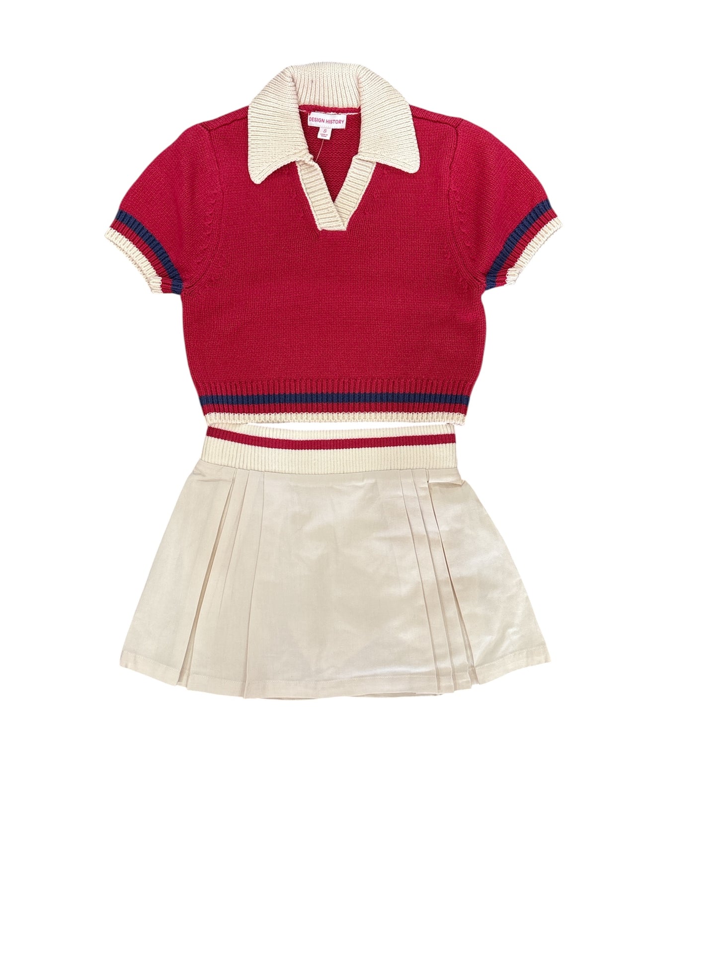 DH Red Stripe Skirt