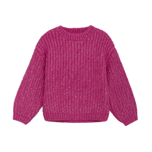 Pink Pullover Knit