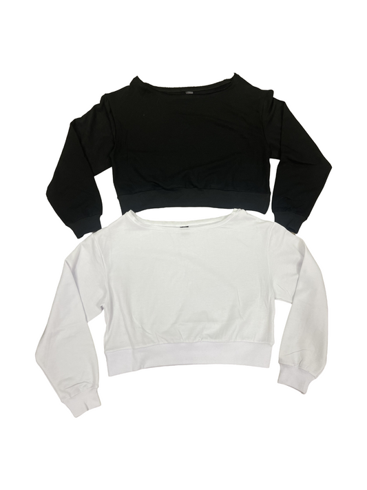 Cloud Off the Shoulder Sweatshirt