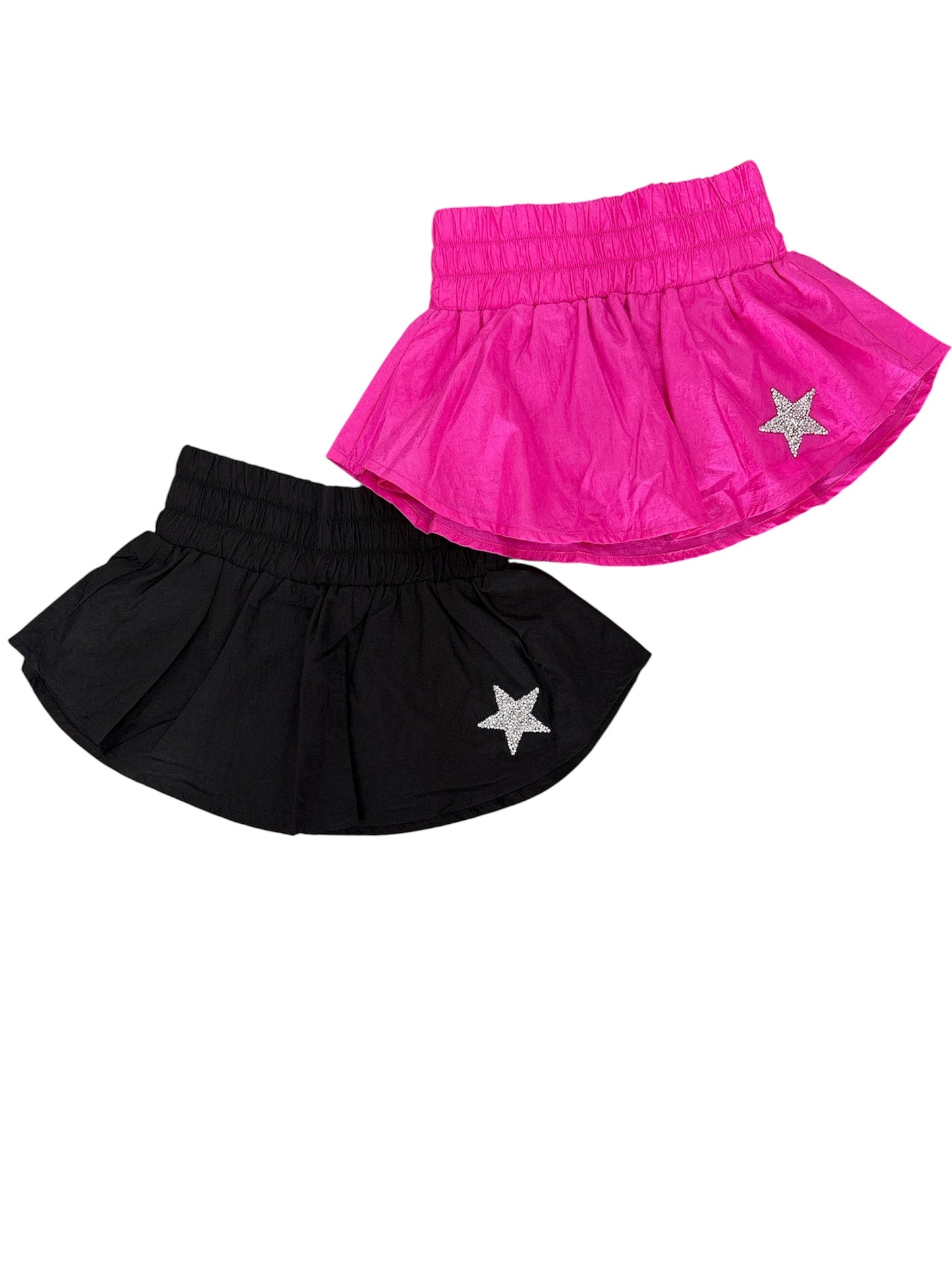 Little Olin Star Double Layered Mini Skort