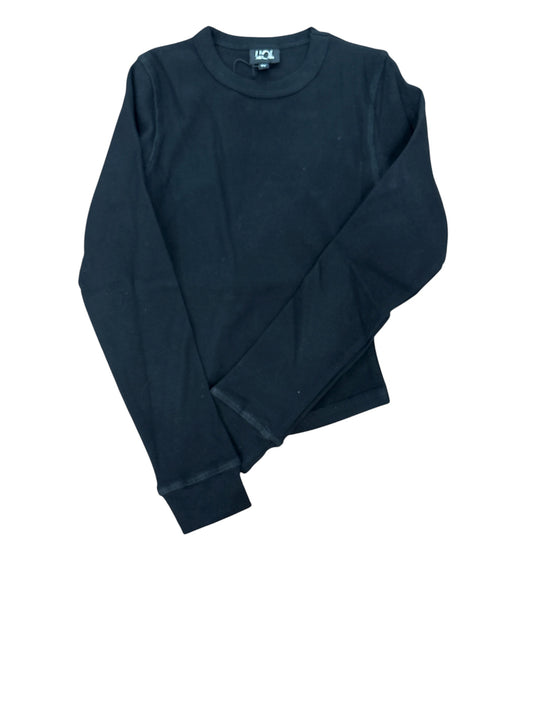 Black Ribbed Top