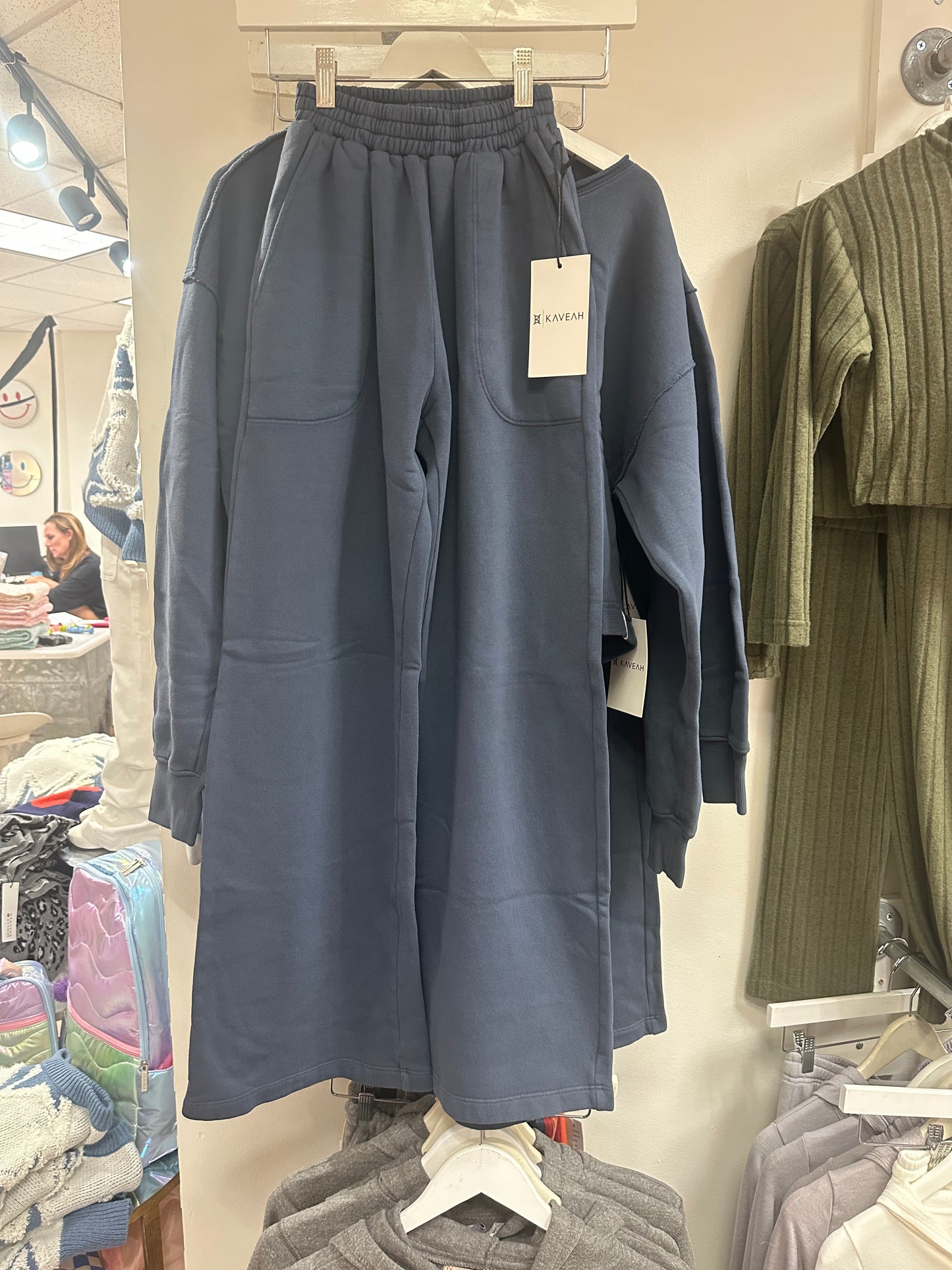 Junior - Cotton Fleece Wide Leg