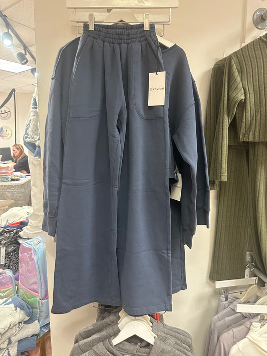 Junior - Cotton Fleece Wide Leg
