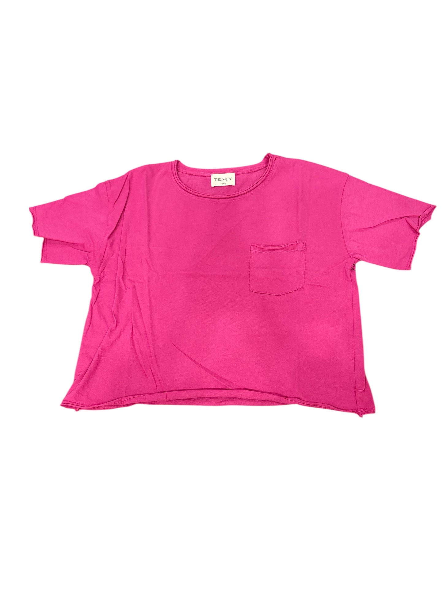 Cotton Jersey Raw Edge Shirt