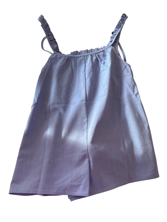 Blue Chambray Romper