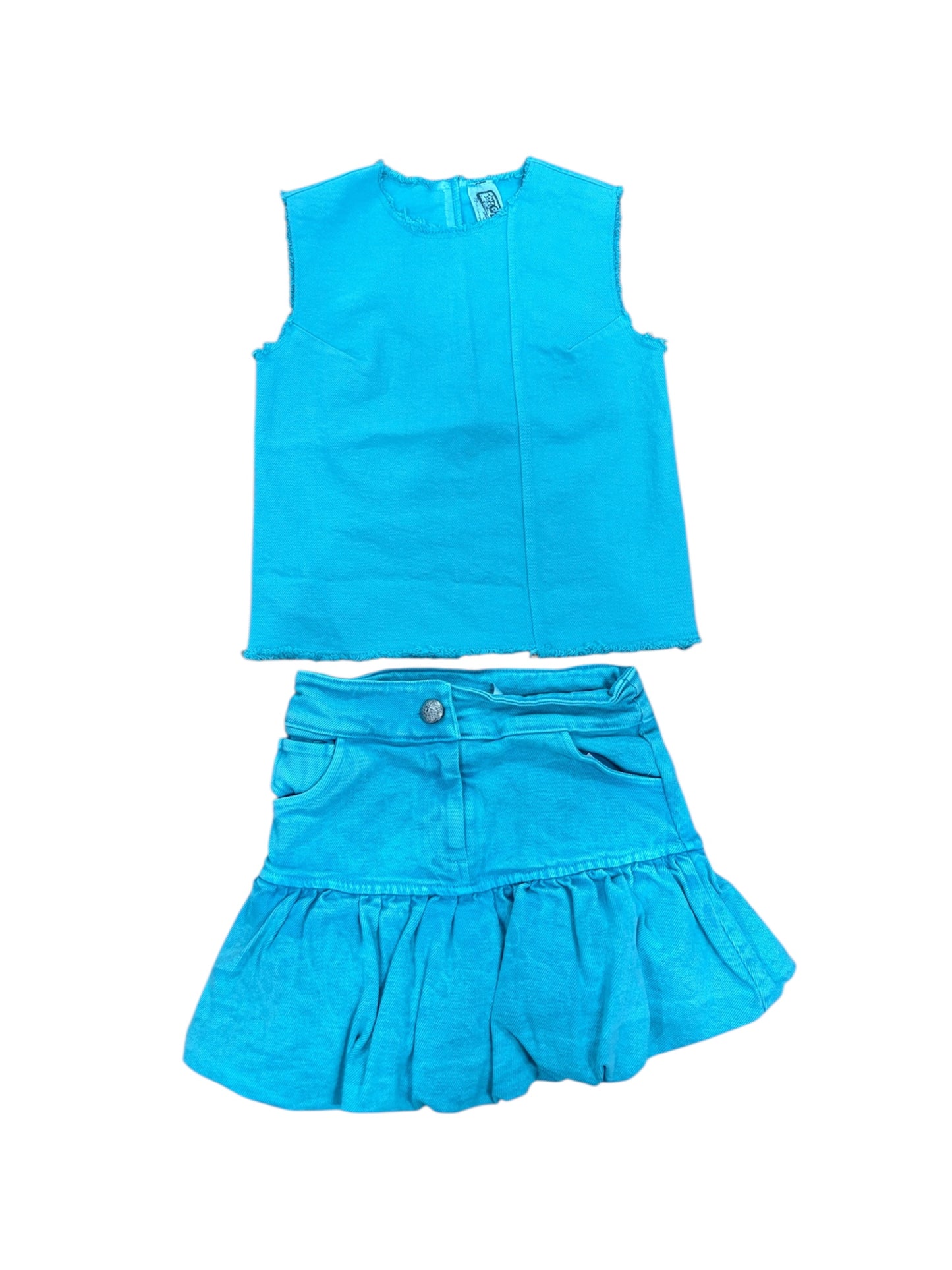 Washed Denim Tank