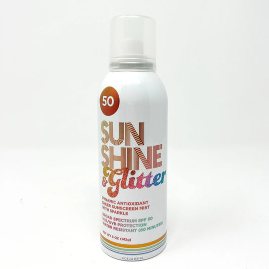 Sunshine and Glitter Shimmer Sport Spray