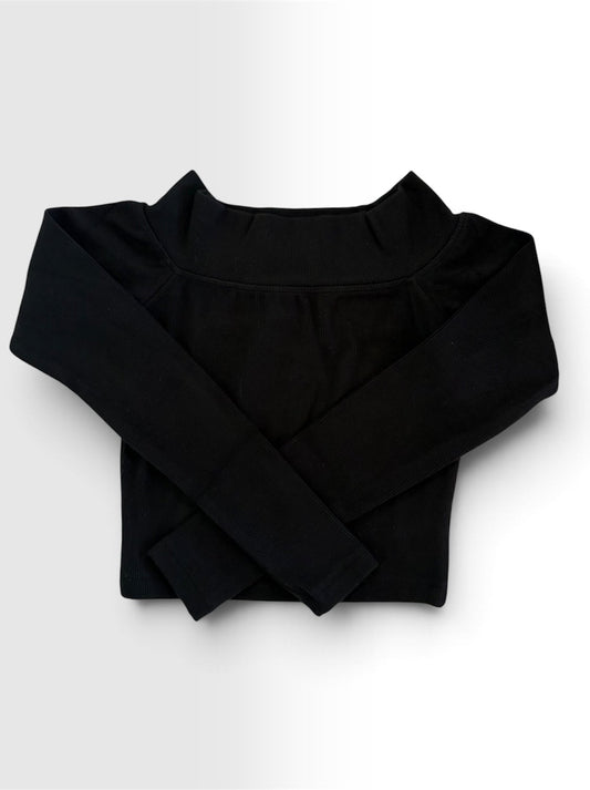 Rayon Off Shoulder Knit Top