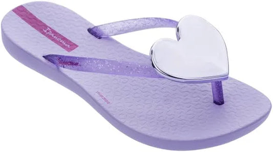Ipanema Wave Heart Flip Flops