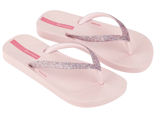 Ipanema Ana Sparkle Pink Flip Flops
