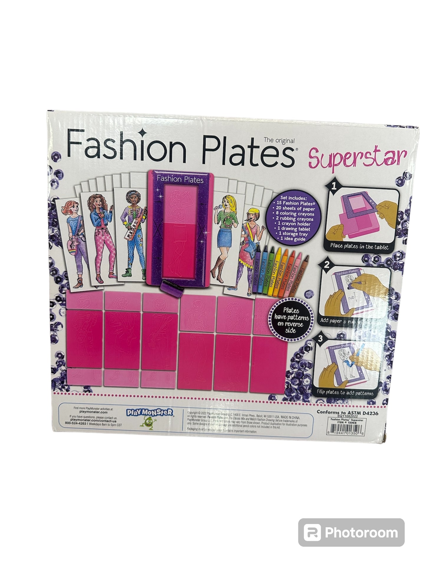 Play Monster Fashion Plates