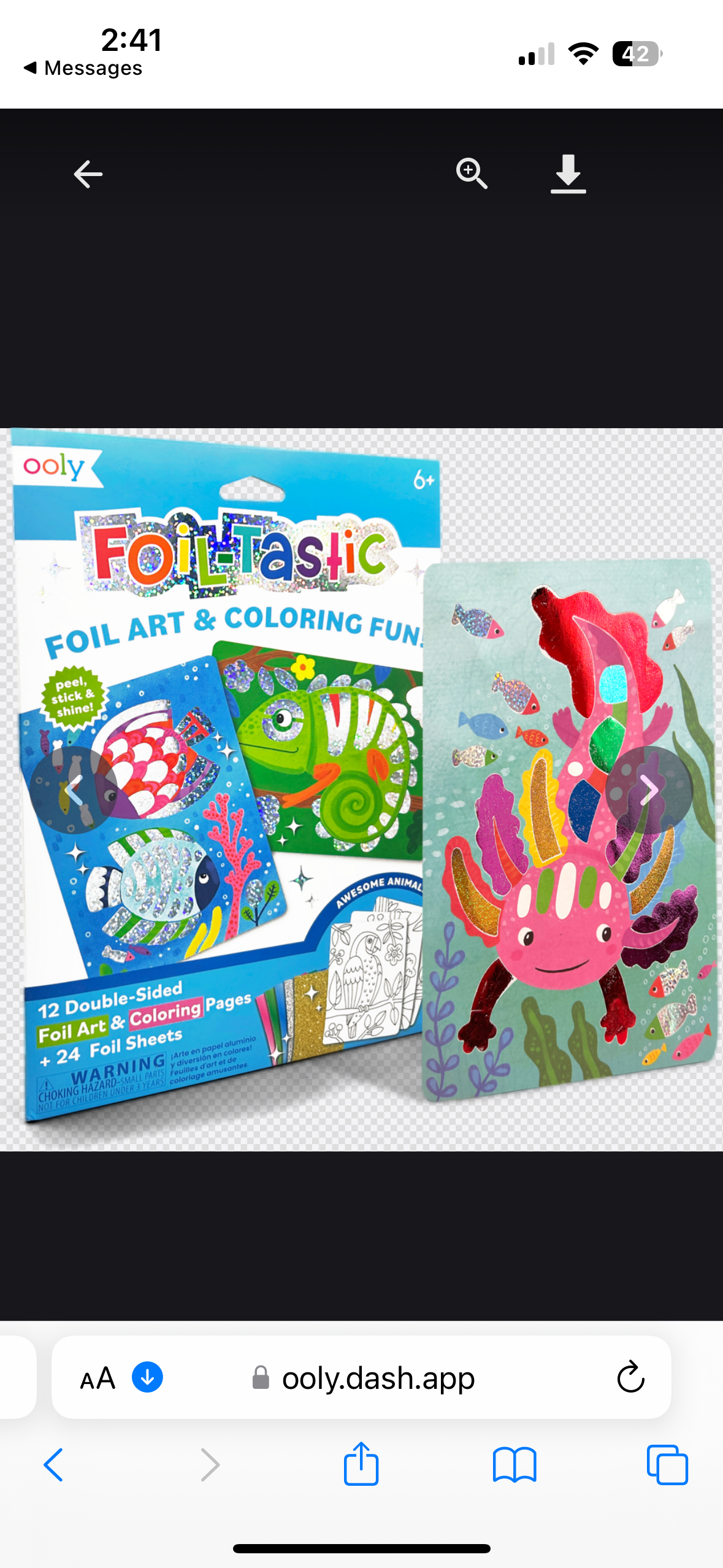 Ooly Foil-Tastic Foil Art