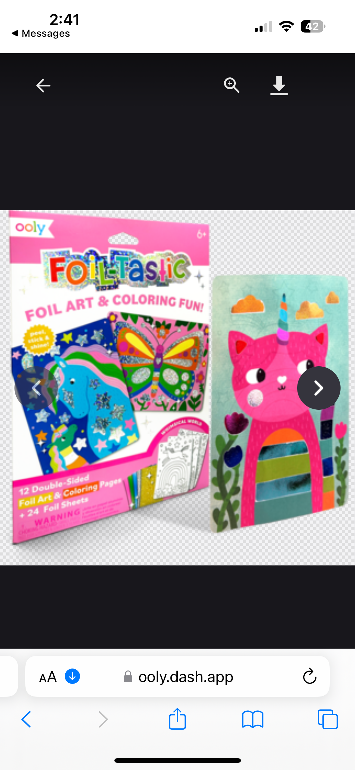 Ooly Foil-Tastic Foil Art