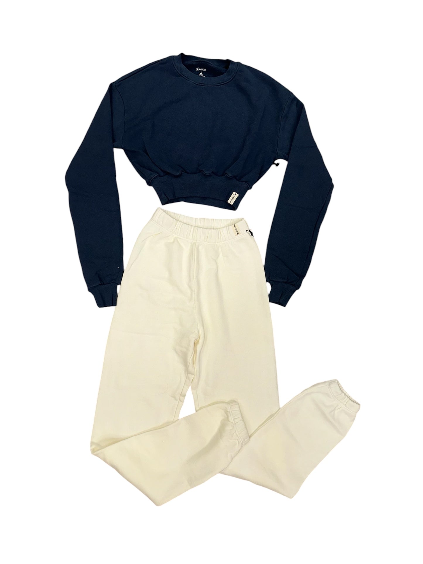 Cotton Fleece Shirred Cargo