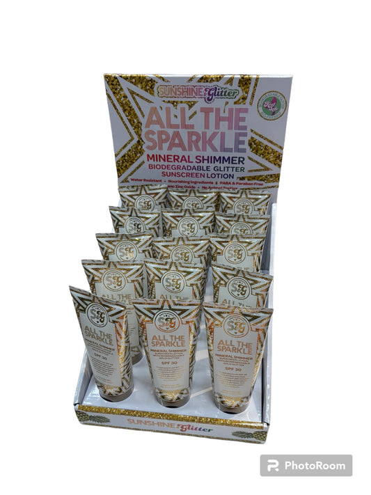 All the Sparkle Mineral Shimmer Sunscreen