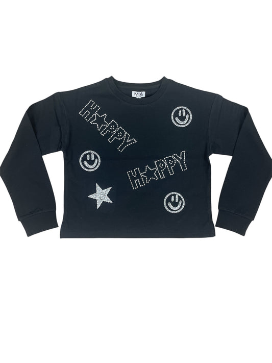 MIA ICON SWEATSHIRT BLACK