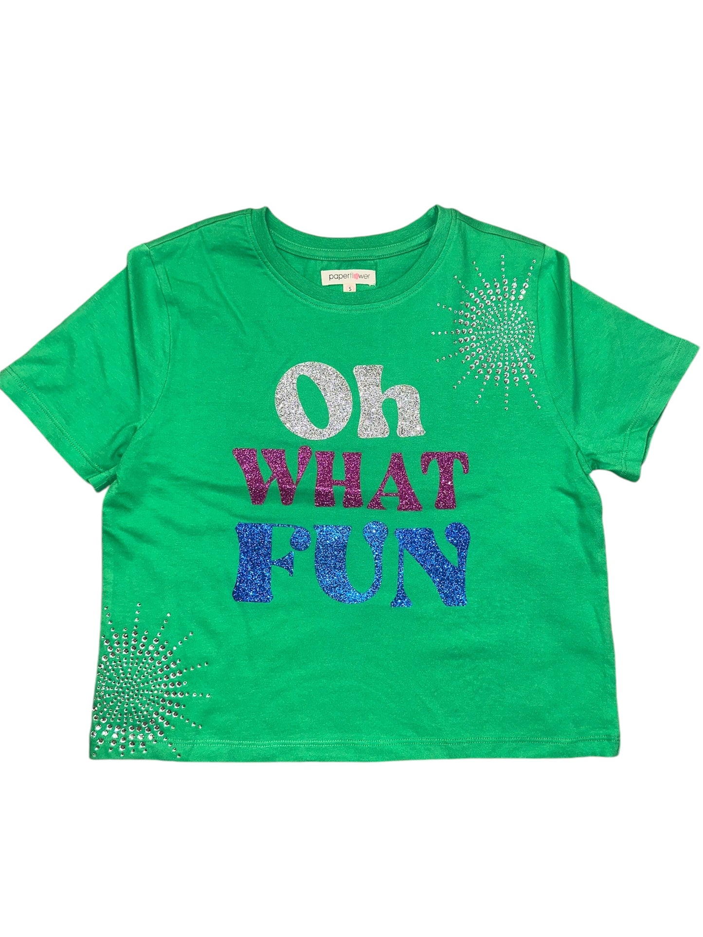 Oh What Fun Rhinestone Tee