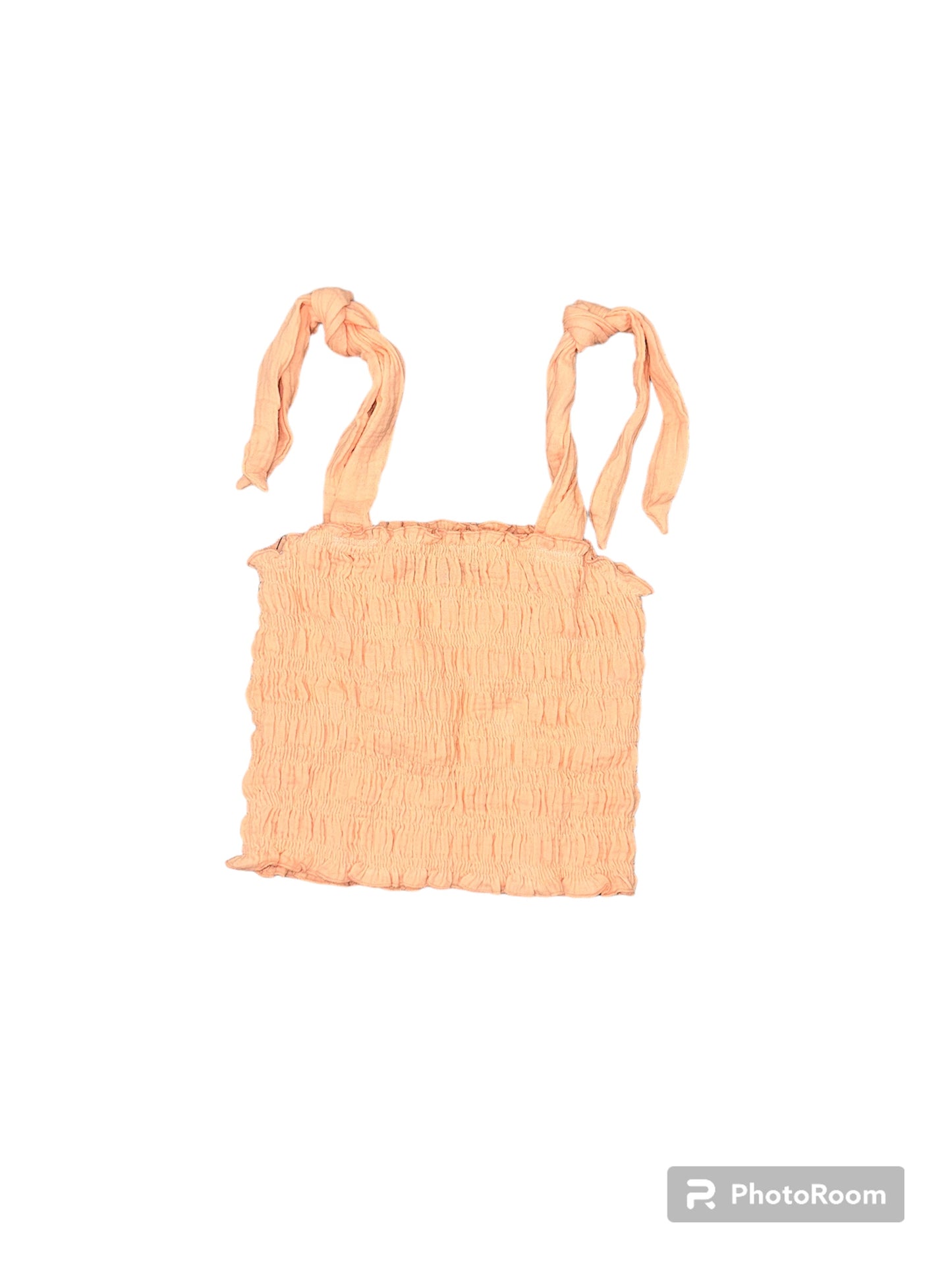 FBZ Peach Gauze Top