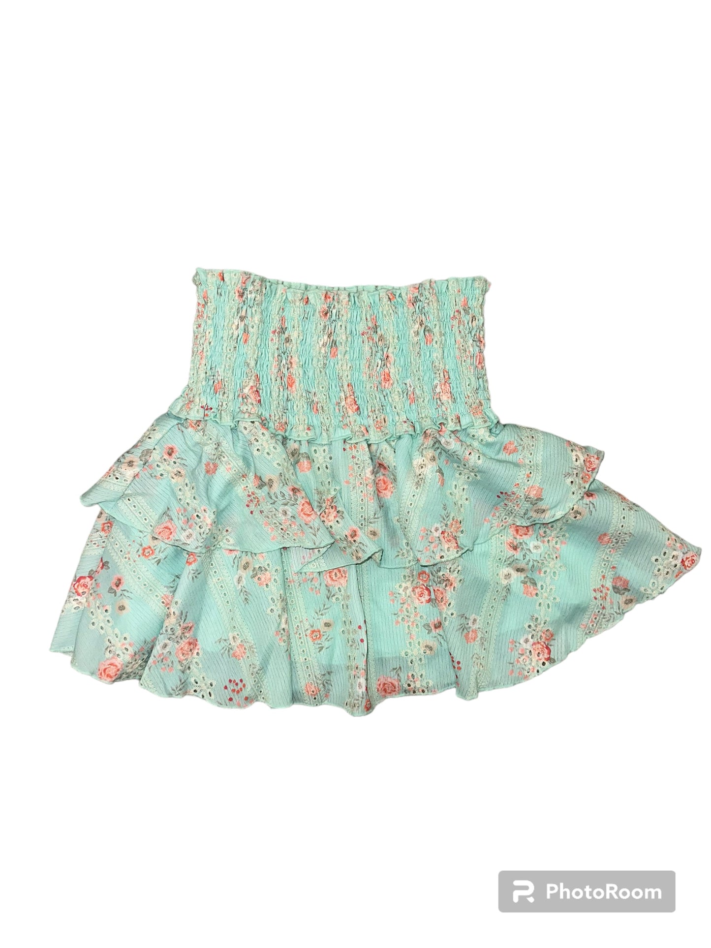 FBZ flower Eyelet Skirt