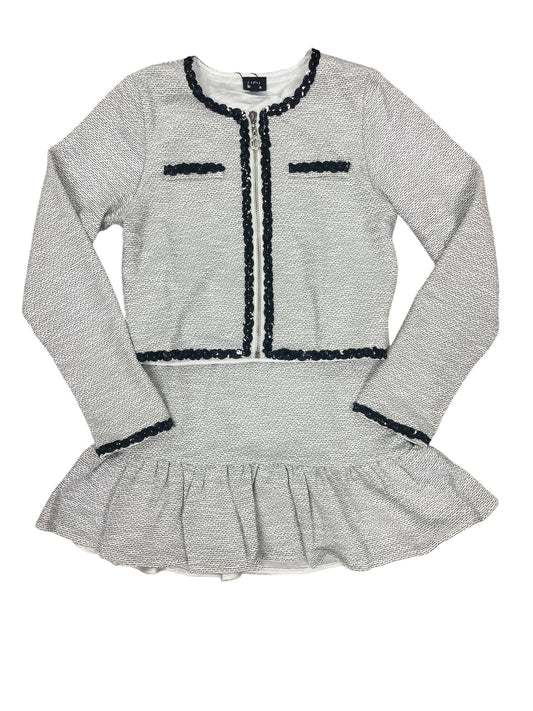 Little Olin Tweed Ruffle Skirt