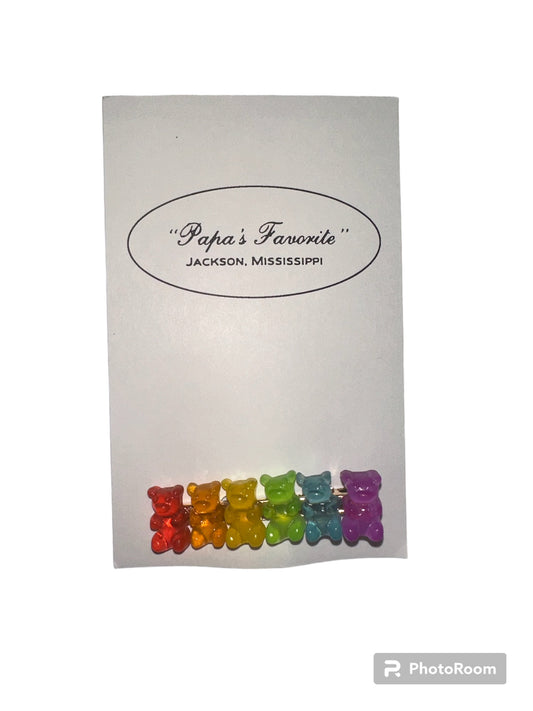Papas Favorite Gummy Bear Clip