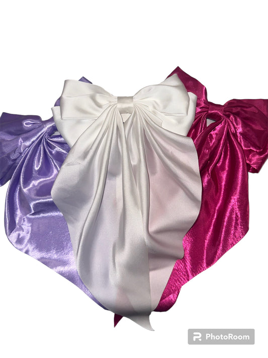 Papas Favorite Large Fabric Bow