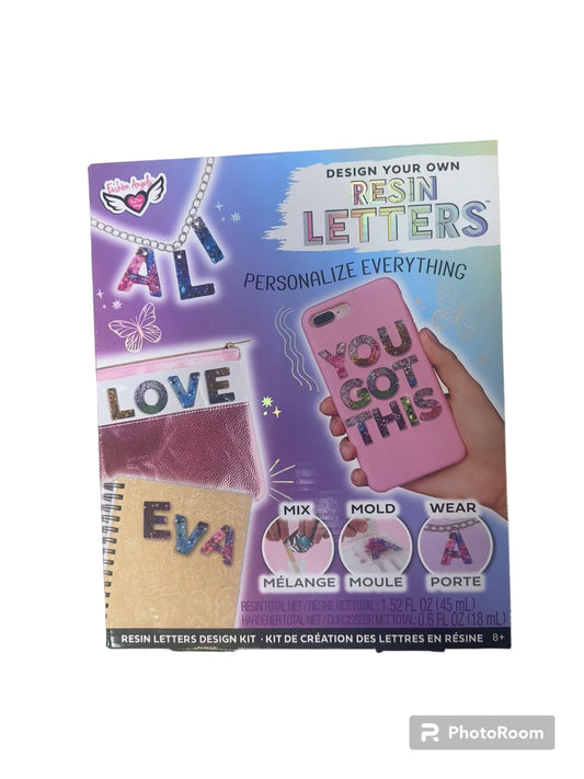 Fashion Angels Design your own resin letters