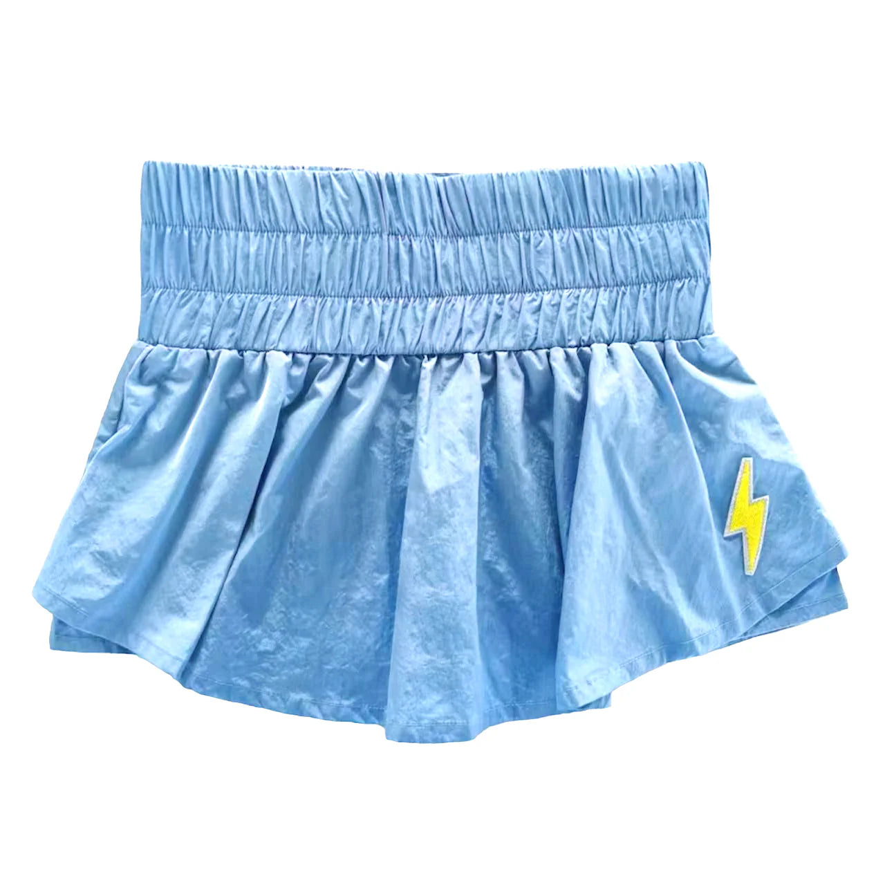 Little Olin Gathered Mini Skort Double-layer Mini Skort