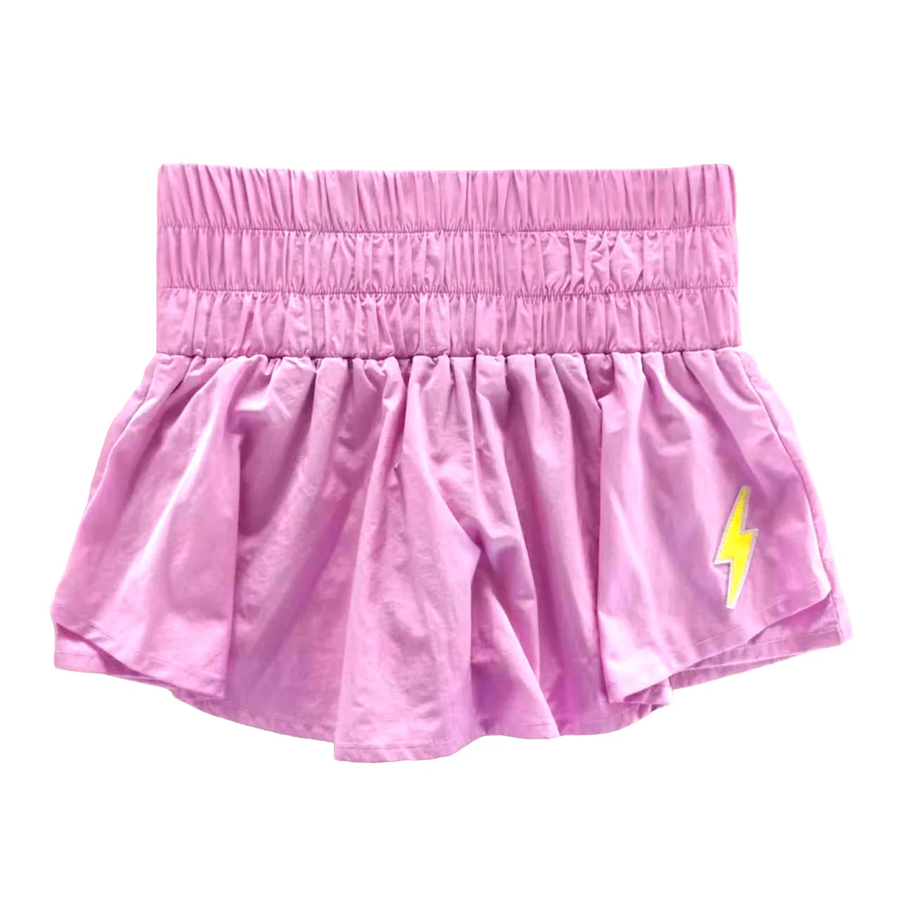 Little Olin Gathered Mini Skort Double-layer Mini Skort